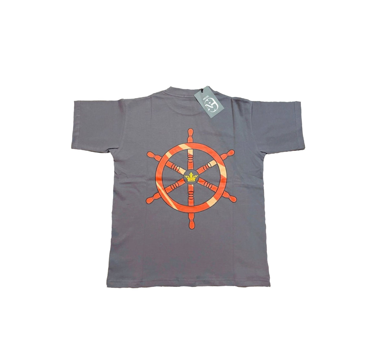 Captain Signature tee gray