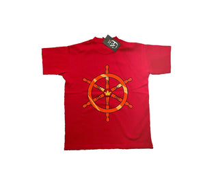 Captain Signature tee red